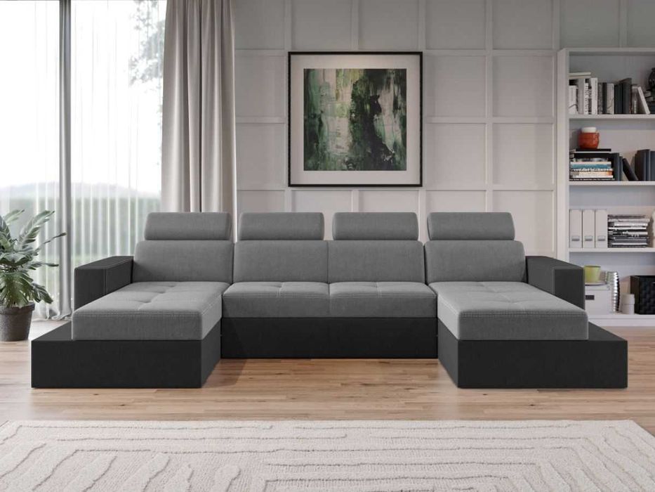 Coltar U Extensibil Paloma gri deschis / gri - Transport Gratuit