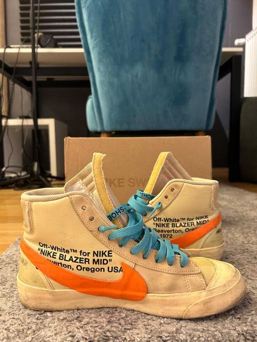 Nike Blazers Mid Off-white All Hallow's Eve(Jordan, Amiri, Rick Owens)