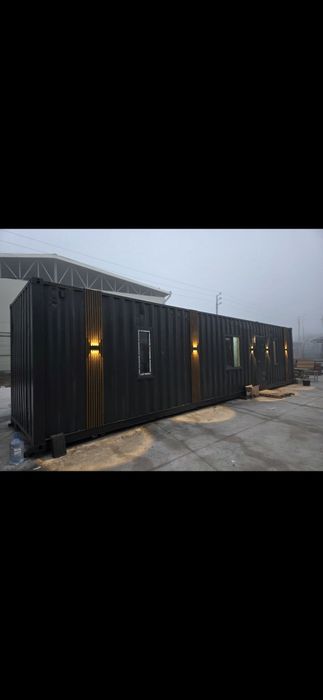 Дом из морского контейнера (3х комнатная со всеми кдобствами) 12х2.4 м