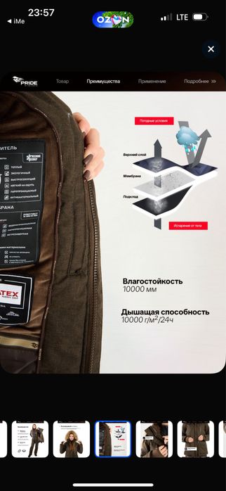 Женский кастюм от PRIDE