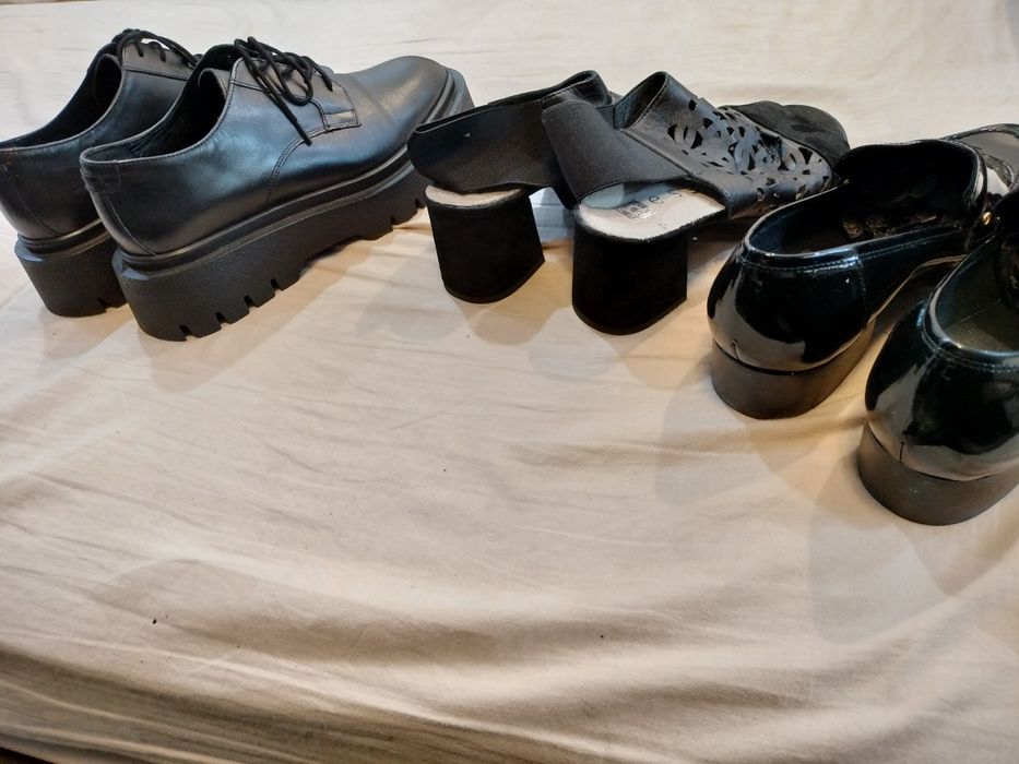 Pantofi dama 40-41 - din piele- Nou