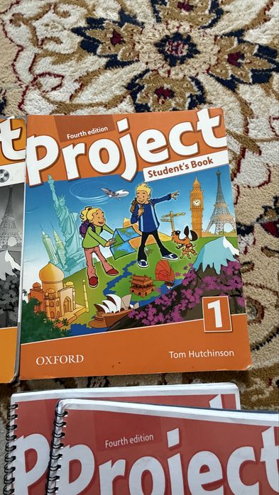 Учебники Oxford Project 1–2 (Student’s Book + Workbook)