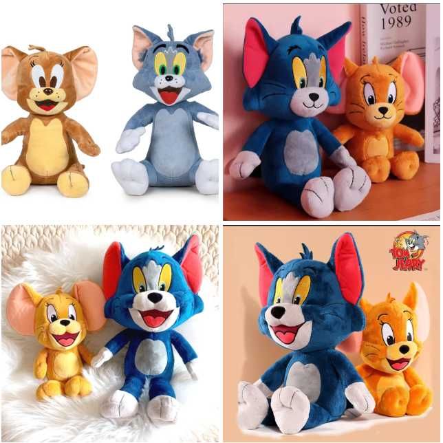 Комплект плюшени играчки Том и Джери, Плюшена играчка Том и Джери