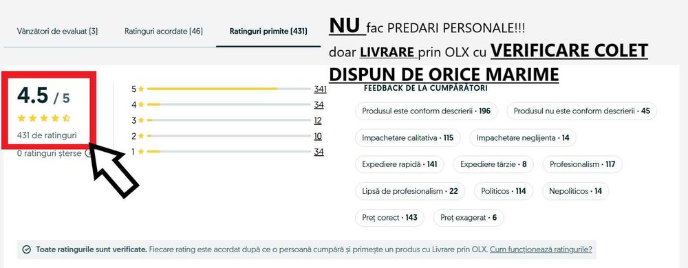 *ULTIMELE STOCURI* - Jordan 1 Patent Bred - verificare colet