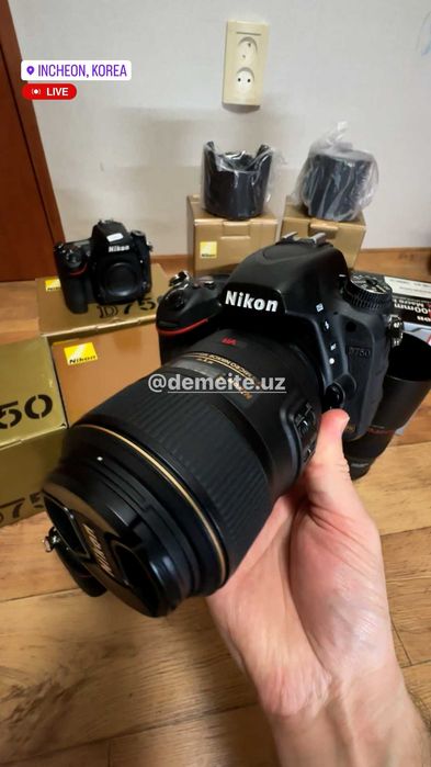 Nikon D750 Body va Nikon 105mm Micro AF-S VR f2.8G IF-ED