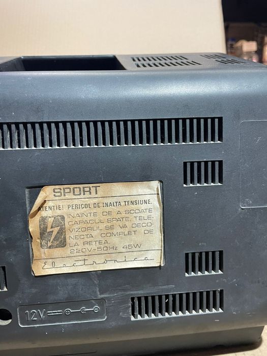 Tv sport romanesc fabricat înainte de 89 +cadou