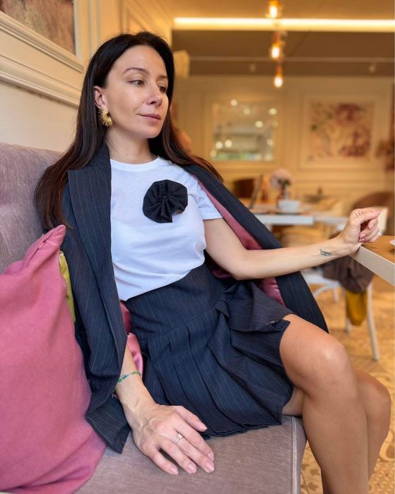 Плисирана пола Dessy’s dresses