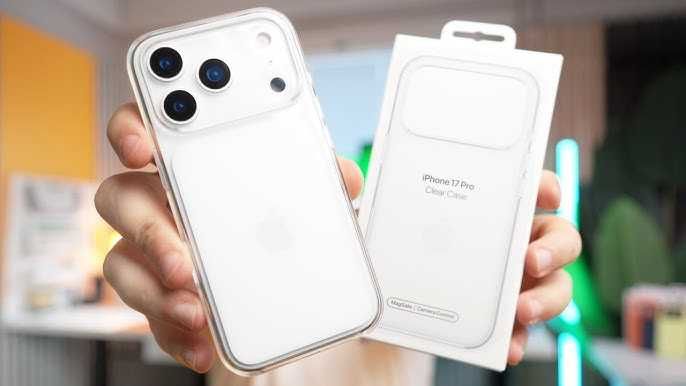 Прозрачные оригинал чехлы ClearCase для iPhone 17 серии. Есть доставка