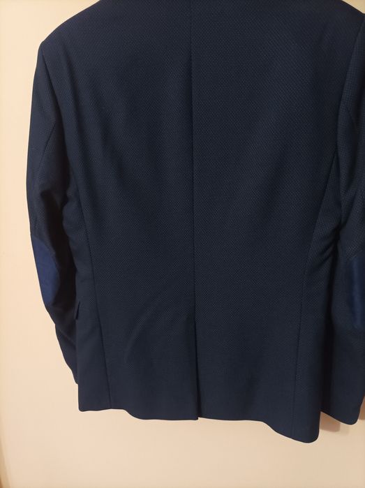 Мъжко синьо сако на Теодор