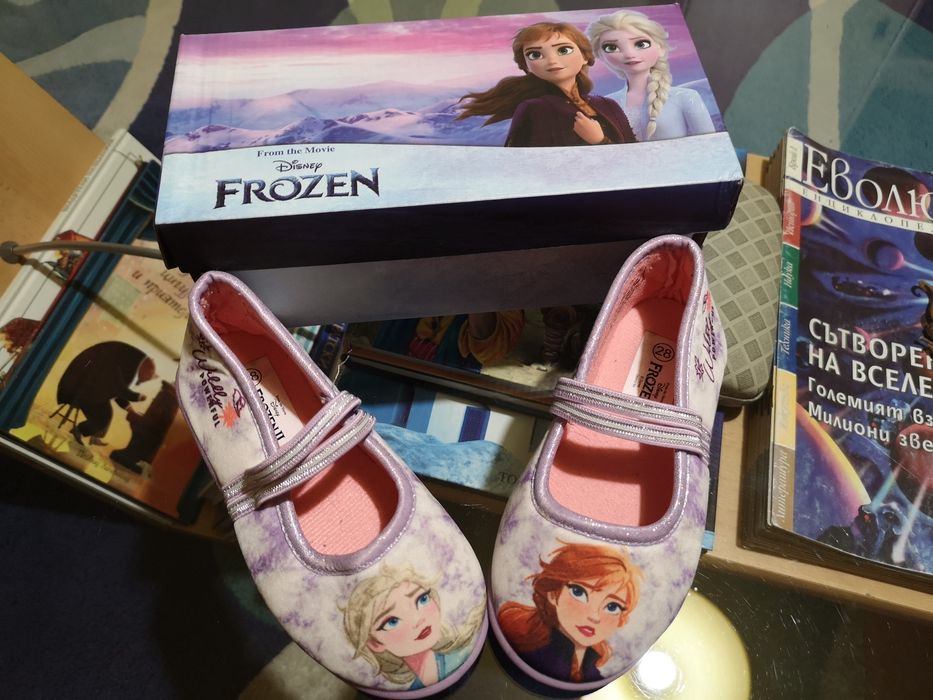 Балеринки Frozen за момиченце