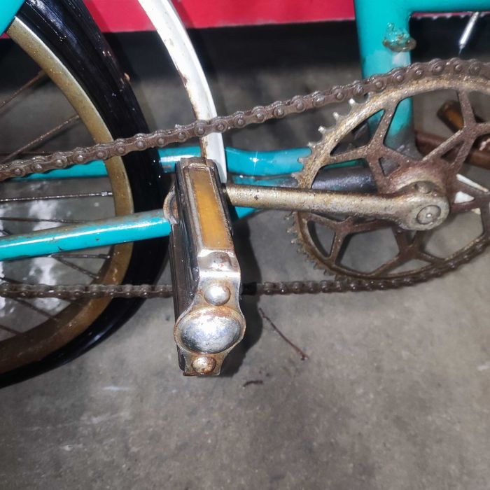 Ретро велосипед ДЕСНА -2 СССР  1979 в движение