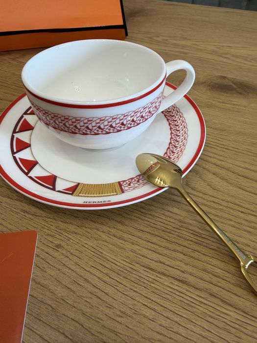 Hermes Tressages Equestres комплект за кафе или чай