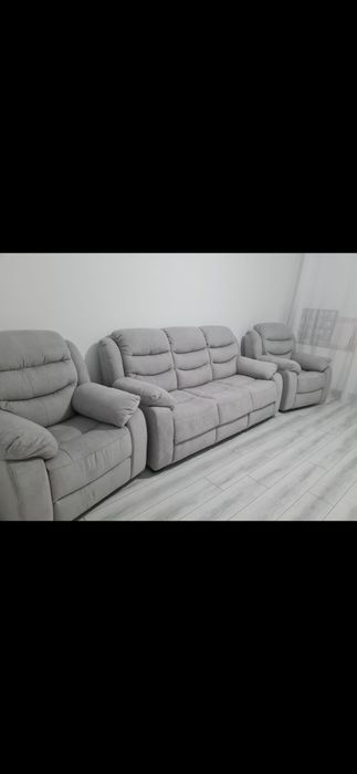 Set canapea fotoli)extensibilă