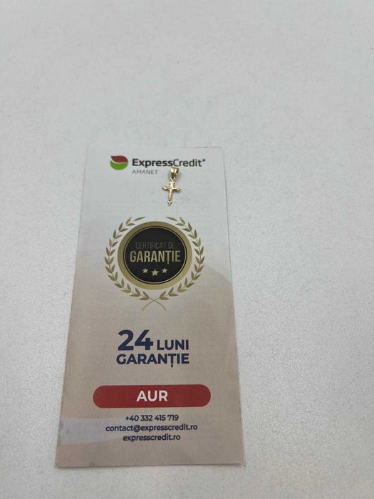 Pandant Aur 14K 0.49g (Ag25 Belvedere B.41059.2) Garantie 2 ani!