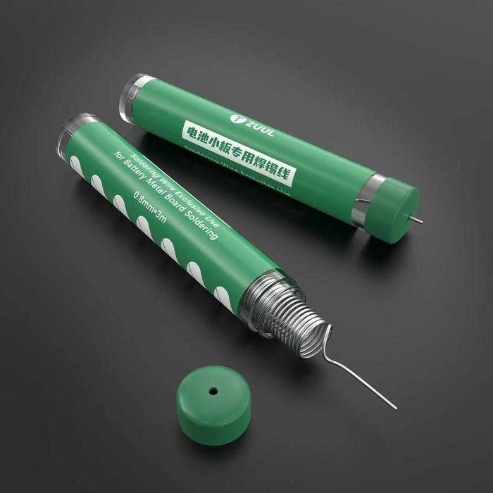 Калай 2UUL за ЗАПОЯВАНЕ НА БАТЕРИИ 227C. 10g 0.8mm