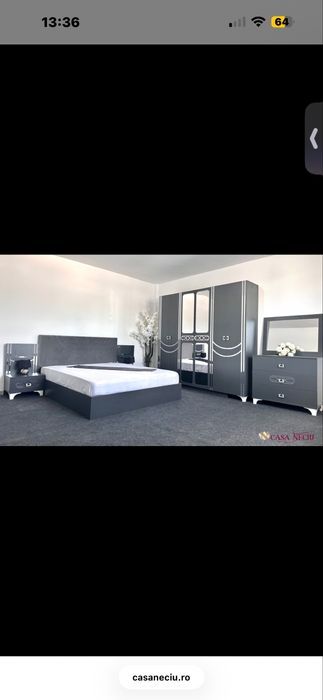 Dormitor Vista Antracit nou nout