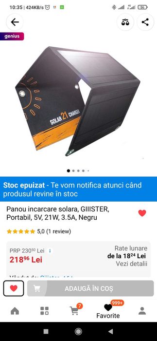 Panou solar pentru încărcat telefoane