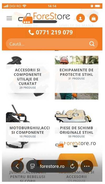 Vând afacere 3in1 - magazin fizic, online și service