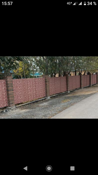 Профлист "под кирпич"