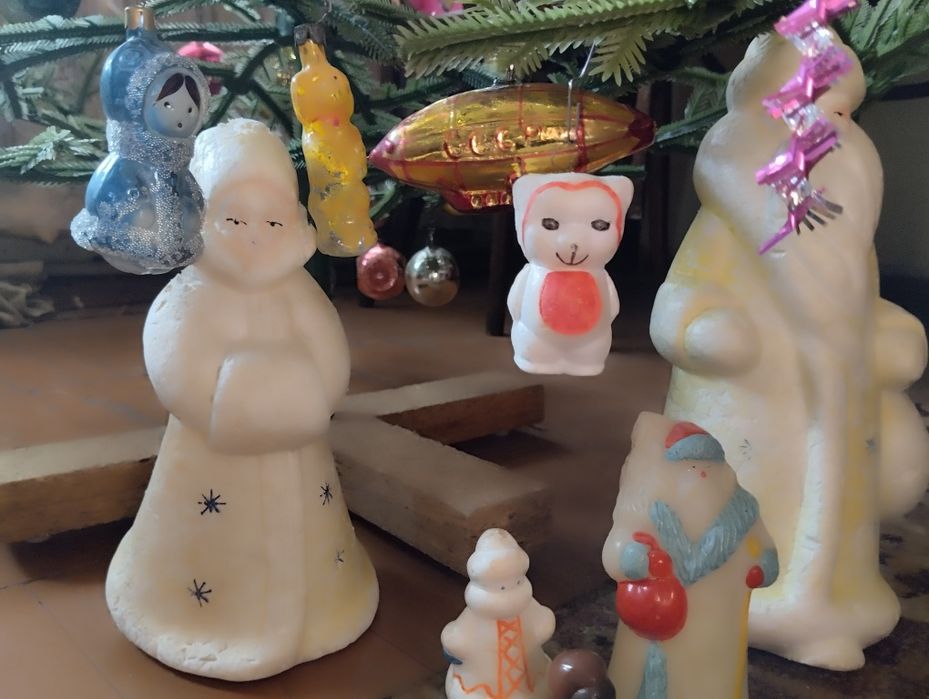 Ёлочные игрушки СССР
