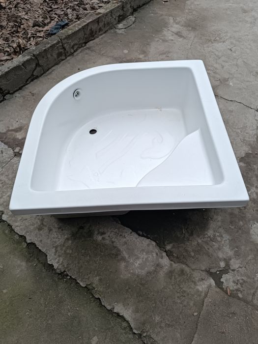 Ванна угловая 1 м на 1 м