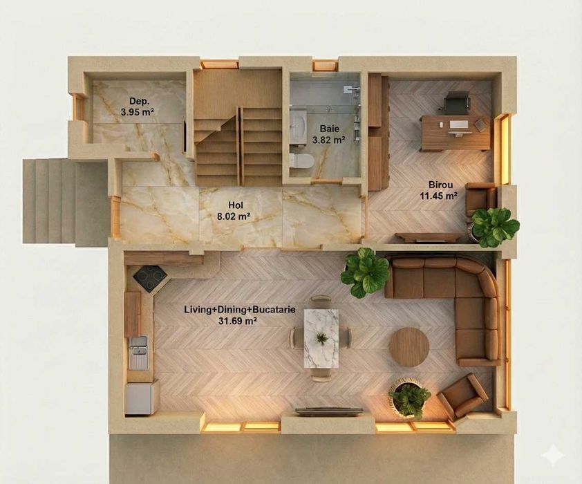 Cartier rezidential, zona Selgros-Damila, str. Stejarului