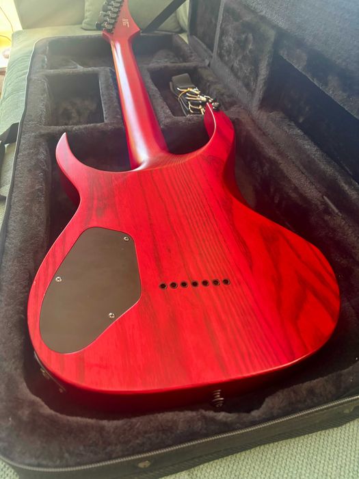 Chitara Electrica Solar Guitars A2.7 Trans Blood Red Matte SK + Case Jackson Softcase