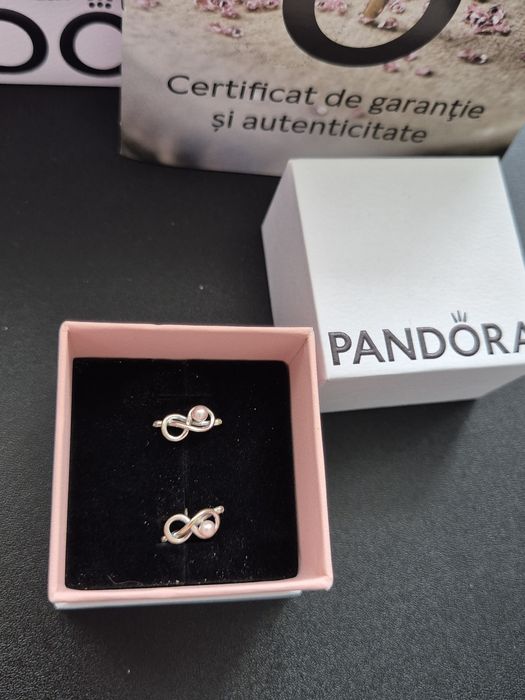 Cercei Pandora - Infinity Knot Stud Earrings
