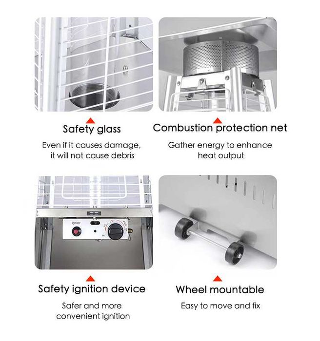 Газовый обогреватель "Пирамида"