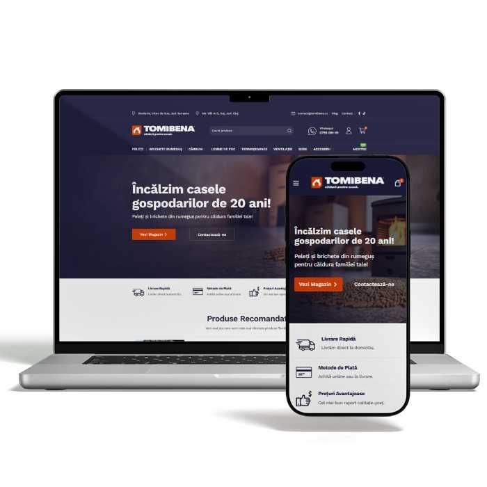 Agenție Web Design & Marketing online - Creare magazin online, Creare site prezentare, Promovare online