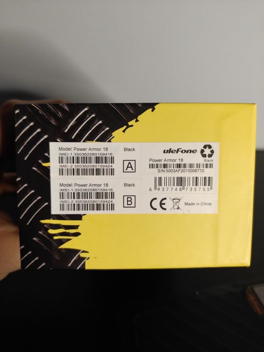 Ulefone Power Armor 18 Ultra - în condiție Excelentă!