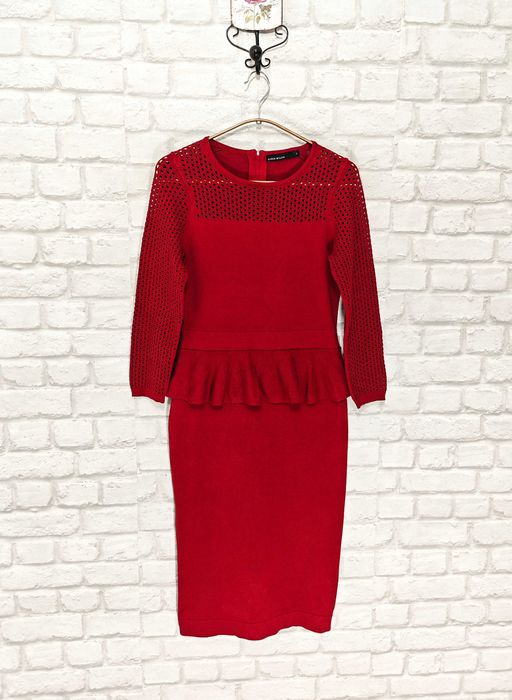Karen Millen Оригинална червена рокля размер 3  /  М
