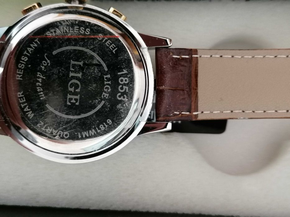 Ceas Barbatesc Lige - curea din piele ecologica