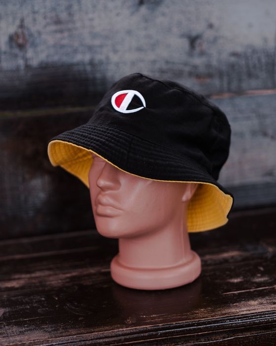 Bucket palarie fisherman hat Champion reversible cotton two tone color