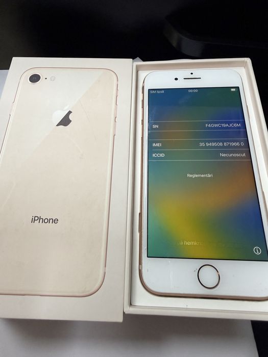 Iphone 8 Roz Impecabil 256gb