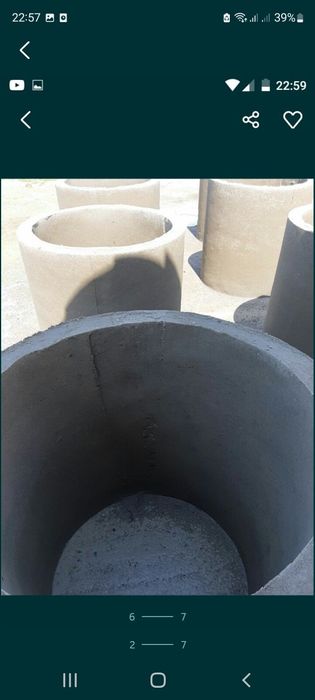 Puturi apa / fose septice ! Tuburi beton