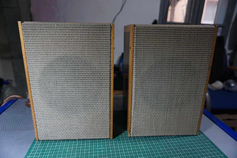 Set boxe audio vintage Peerless / banda larga /AlNiCo