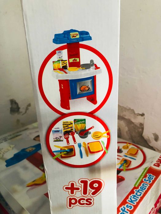 Set Bucatarie pentru copii, 19 accesorii, fete si baietii