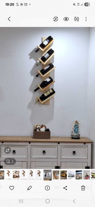 Suporturi Vin Lemn Masiv – Artizanat Handmade