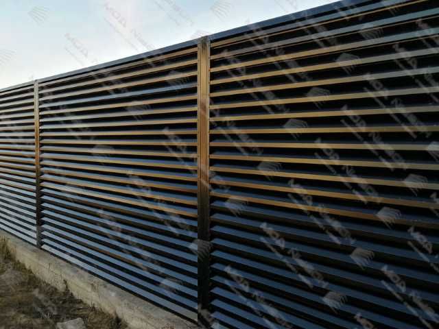 Забор жалюзи еврозабор