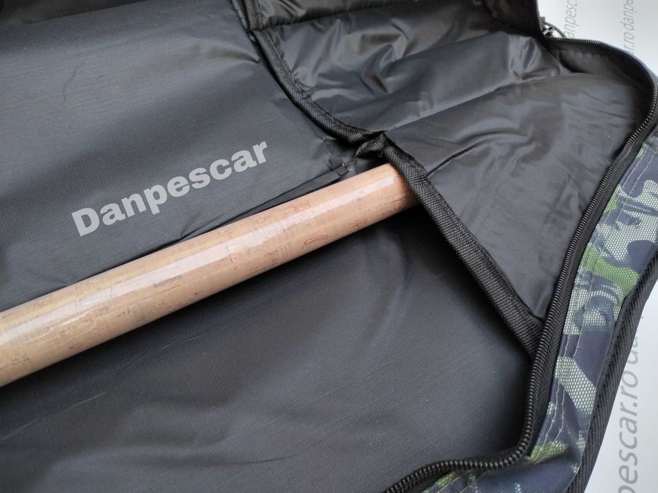 Geanta HUSA WB rigida pentru 3 lansete cu mulinete lungime 160cm