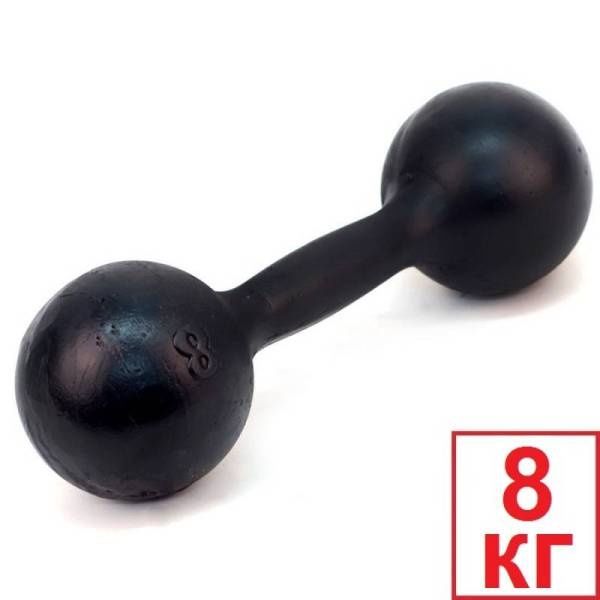 Продам гантелю 8 кг