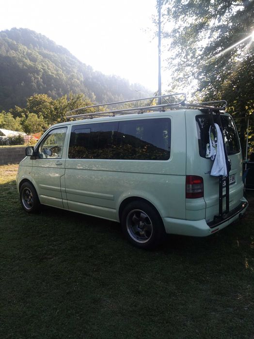 VW MULTIVAN Highline T5, 2005, 2.5 TDI, 131 HP, accesorizat camper