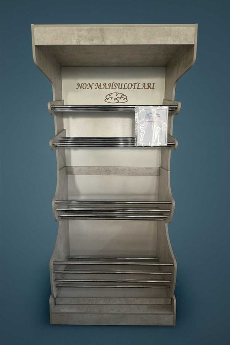 Премиум хлебный стеллаж — для магазина, пекарни, супермаркета