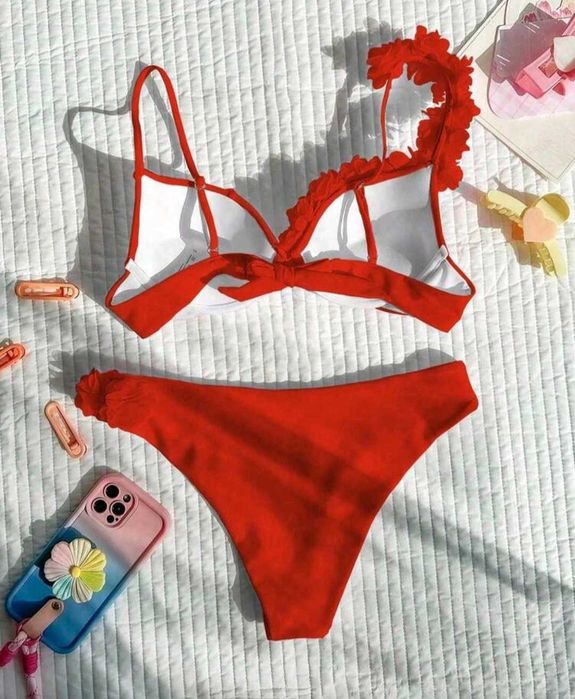 Costum de baie rosu