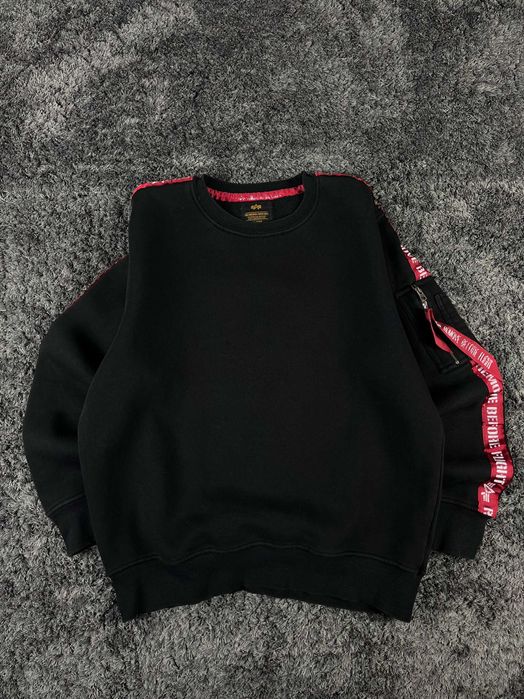 Alpha Industries Logo Sweatshirt Мъжка Блуза