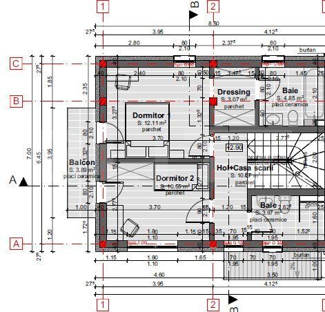 Duplex 4 camere, 120 mp, 200 teren, proiect finalizat, zona Terra