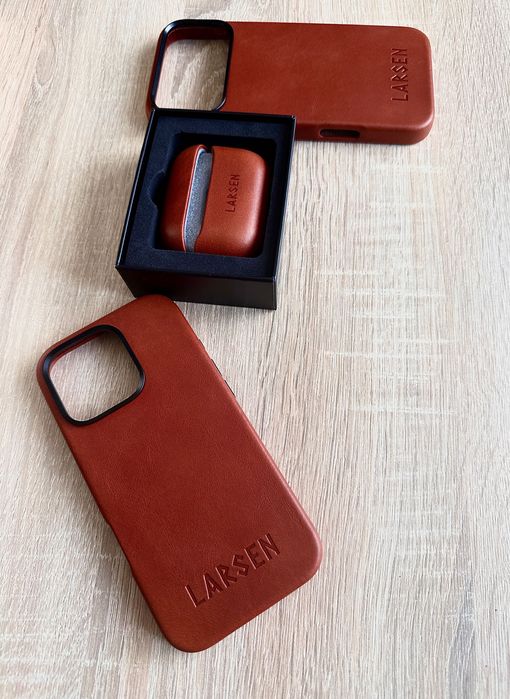 MagSafe кейсове от естествена кожа (iPhone 16 Pro, 16 Pro Max, 17 Pro, 17 Pro Max)