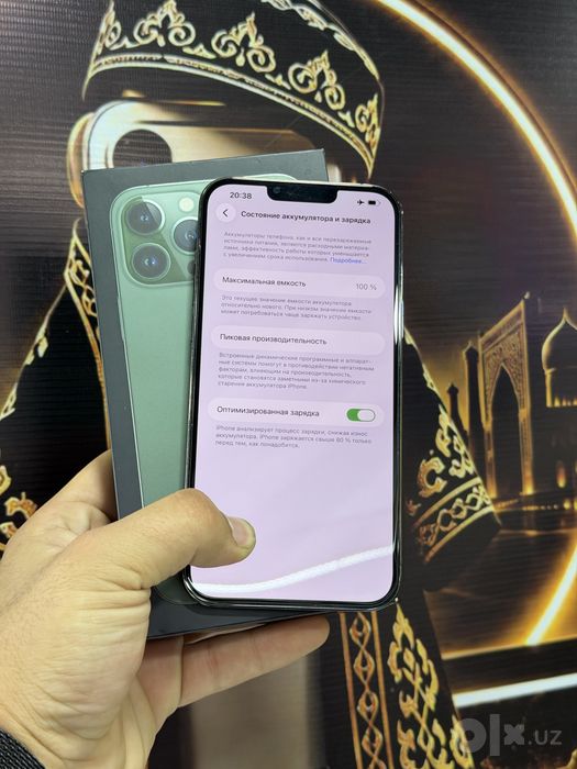 Iphone 13 pro max 128gb 100%