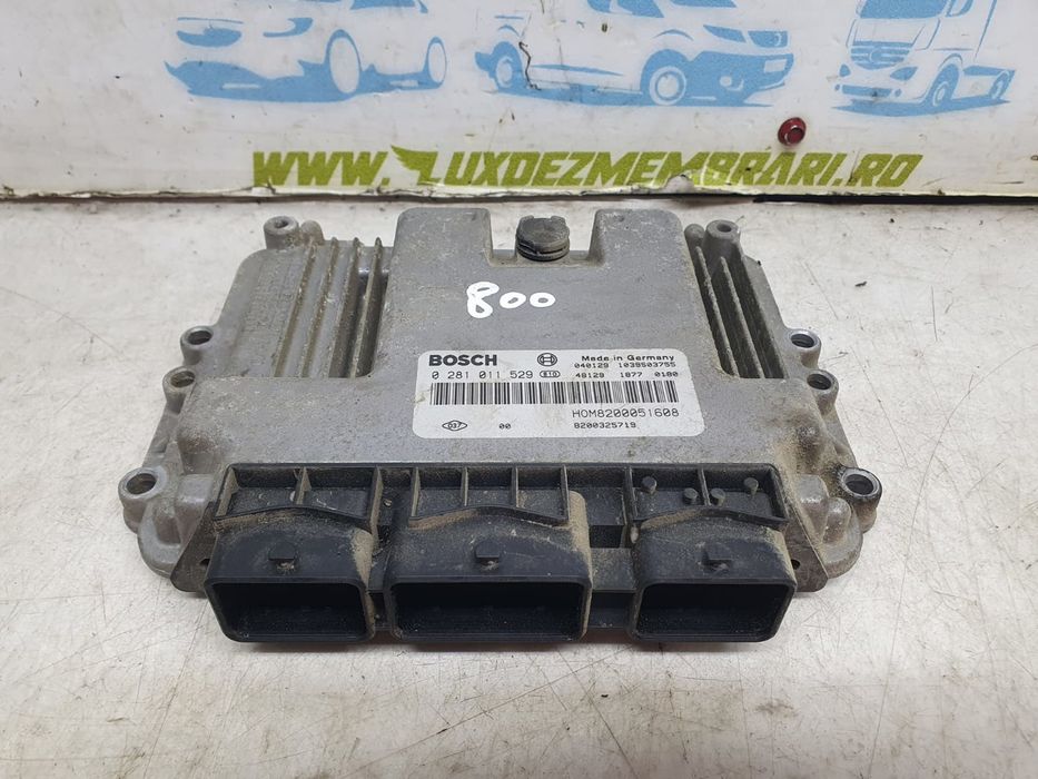 Calculator motor ecu 0281011529 8200325719 1.9 dti F9Q760 Renault Trafic 2 (facelift) (2006 - 2015)